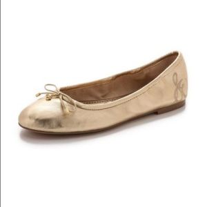 Sam Edelman Gold color flats